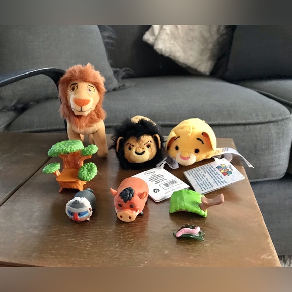 Lot LION KING Disney Toys Tsum Tsum Plush Toys & Playset Collectible Stuffed Toy - Picture 2 of 11